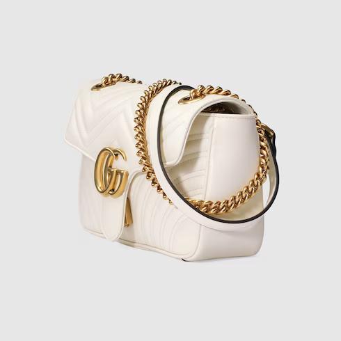 Túi Gucci Gg Marmont Small Shoulder Bag Nữ Màu Trắng