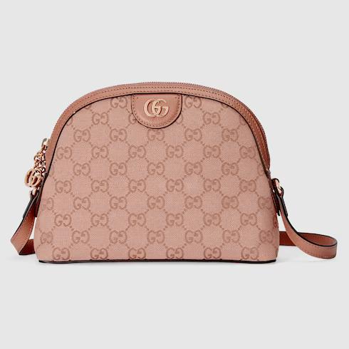 Túi Gucci Ophidia Gg Small Shoulder Bag Nữ Vải Màu Hồng