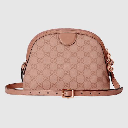 Túi Gucci Ophidia Gg Small Shoulder Bag Nữ Vải Màu Hồng