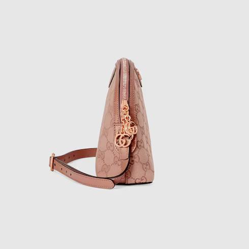 Túi Gucci Ophidia Gg Small Shoulder Bag Nữ Vải Màu Hồng