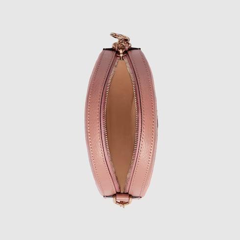 Túi Gucci Ophidia Gg Mini Round Shoulder Bag Nữ Màu Hồng