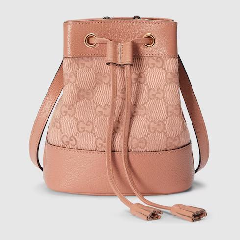 Túi Gucci Ophidia Gg Mini Bucket Bag Nữ Màu Hồng