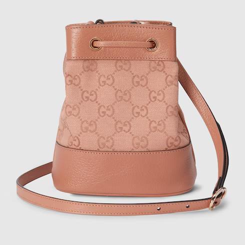 Túi Gucci Ophidia Gg Mini Bucket Bag Nữ Màu Hồng