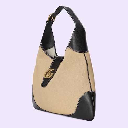 Túi Gucci Aphrodite Large Shoulder Bag Nữ Màu Be Đen