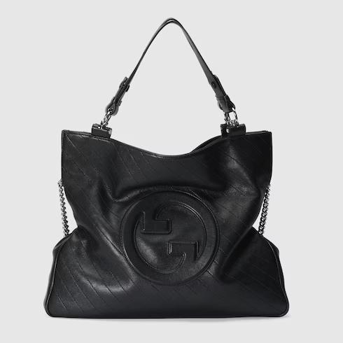 Túi Gucci Blondie Medium Tote Bag Nữ Màu Đen