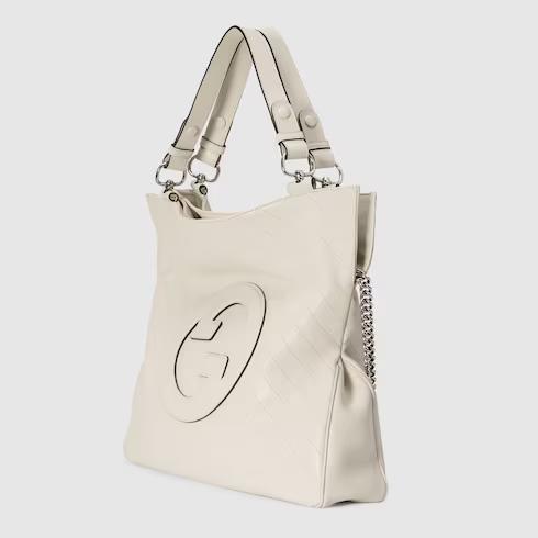 Túi Gucci Blondie Medium Tote Bag Nữ Màu Trắng