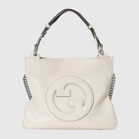 Túi Gucci Blondie Small Tote Bag Nữ Màu Trắng