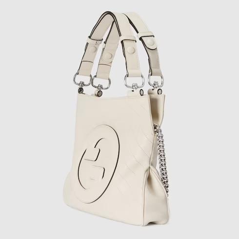 Túi Gucci Blondie Small Tote Bag Nữ Màu Trắng