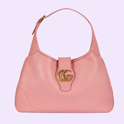 Túi Gucci Aphrodite Medium Shoulder Bag Nữ Màu Hồng Nhạt