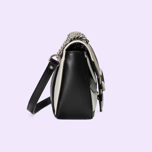 Túi Gucci Gg Marmont Small Shoulder Bag Nữ Màu Đen Trắng