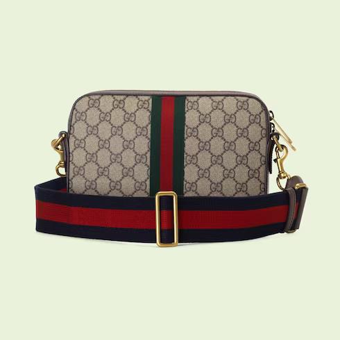 Túi Gucci Ophidia Gg Shoulder Bag Nữ Màu Xám