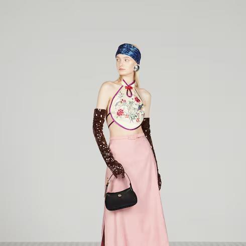 Túi Gucci Aphrodite Mini Shoulder Bag Nữ Màu Đen