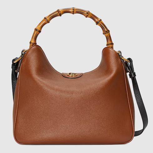 Túi Gucci Diana Medium Shoulder Bag Nữ Màu Nâu