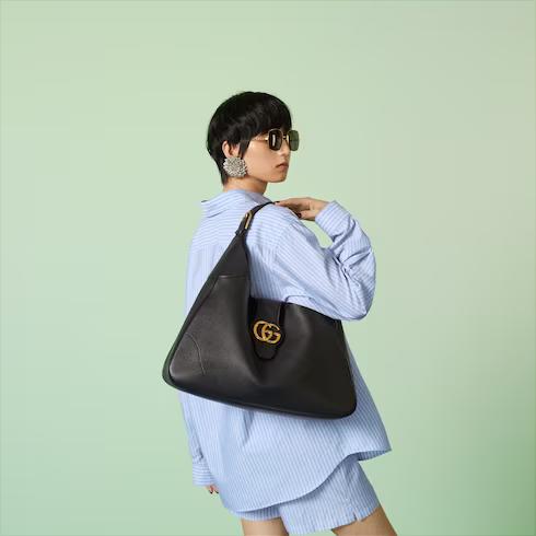 Túi Gucci Aphrodite Large Shoulder Bag Nữ Màu Đen