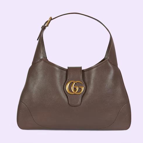 Túi Gucci Aphrodite Medium Shoulder Bag Nữ Màu Nâu Đậm