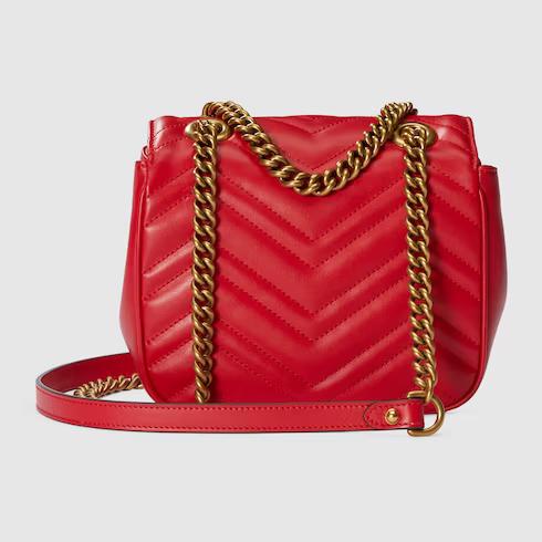 Túi Gucci GG Marmont Mini Shoulder Bag Nữ Màu Đỏ