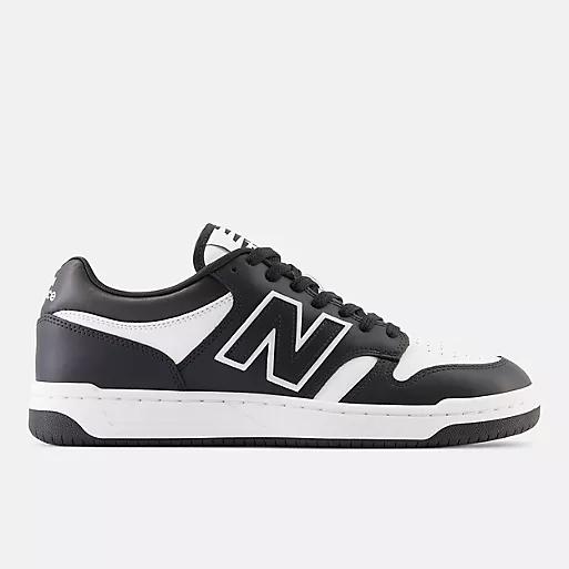 Giày New Balance 480 Nữ Màu Đen Trắng