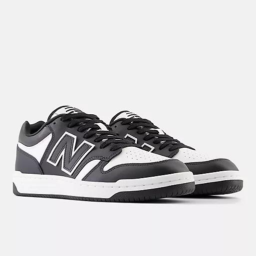 Giày New Balance 480 Nữ Màu Đen Trắng