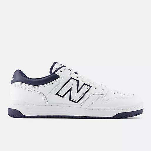 Giày New Balance 480 Nữ Màu Trắng Xanh Navy