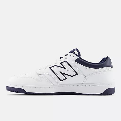 Giày New Balance 480 Nữ Màu Trắng Xanh Navy