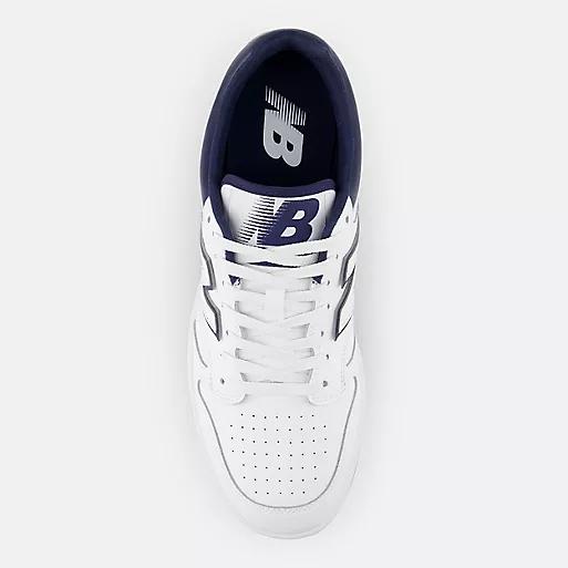 Giày New Balance 480 Nữ Màu Trắng Xanh Navy