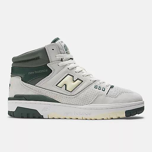 Giày New Balance 650 Nữ Màu Trắng Xanh Lá Cây