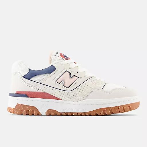 Giày New Balance 550 Nữ Màu Trắng Hồng