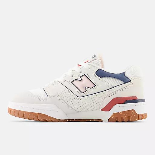 Giày New Balance 550 Nữ Màu Trắng Hồng