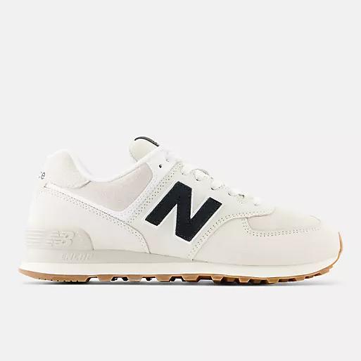 Giày New Balance 574 Nữ Màu Trắng Đen