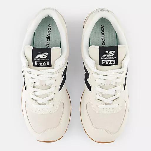 Giày New Balance 574 Nữ Màu Trắng Đen