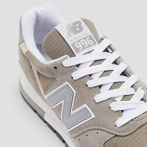 Giày New Balance Made In Usa 996 Core Nữ Màu Xám