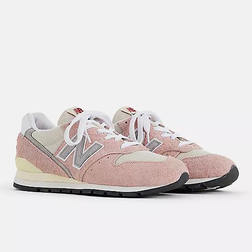 Giày New Balance Made In Usa 996 Nữ Màu Hồng Xám