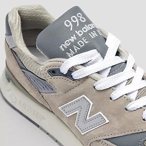 Giày New Balance Made In Usa 998 Core Nữ Màu Xám Bạc