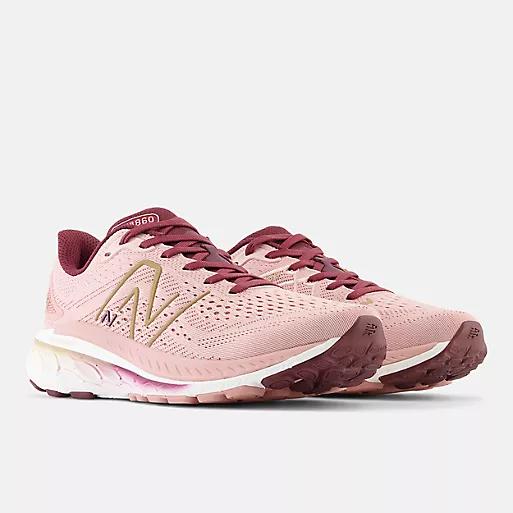 Giày New Balance Fresh Foam X 860V13 Nữ Màu Hồng Nhạt Đỏ