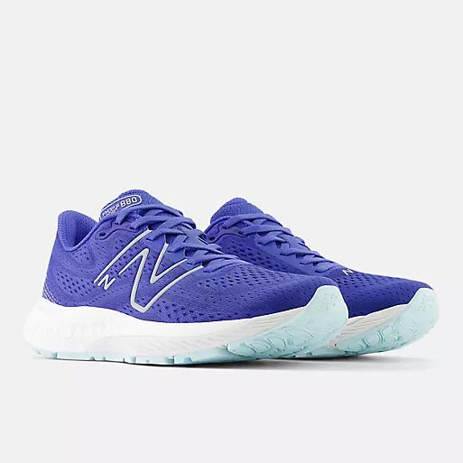 Giày New Balance Fresh Foam X 880V13 Nữ Màu Xanh Dương Trắng