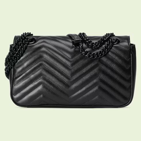 Túi Gucci GG Marmont Small Shoulder Bag Nữ Màu Đen Dài