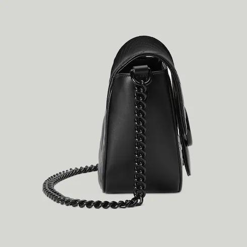 Túi Gucci GG Marmont Matelassé Shoulder Bag Nữ Màu Đen