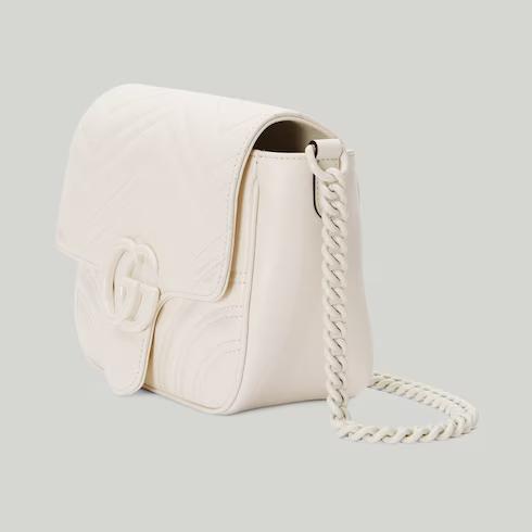 Túi Gucci GG Marmont Matelassé Mini Shoulder Bag Nữ Màu Trắng