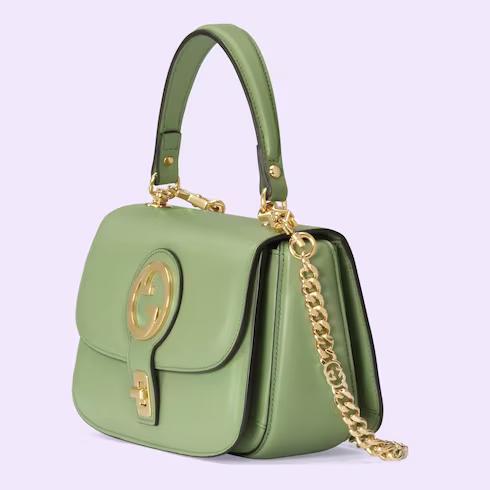 Túi Gucci Blondie Small Top Handle Bag Nữ Màu Xanh Lá Cây