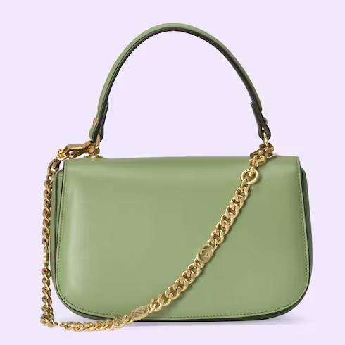 Túi Gucci Blondie Small Top Handle Bag Nữ Màu Xanh Lá Cây