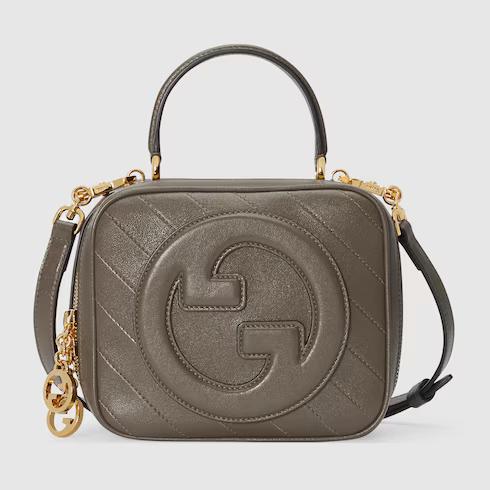 Túi Gucci Blondie Top Handle Bag Nữ Màu Nâu