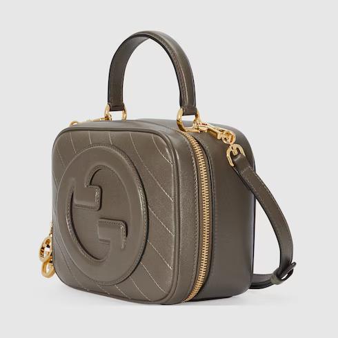 Túi Gucci Blondie Top Handle Bag Nữ Màu Nâu