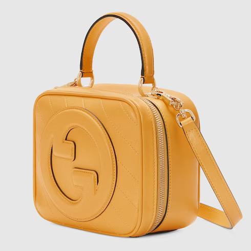 Túi Gucci Blondie Top Handle Bag Nữ Màu Vàng