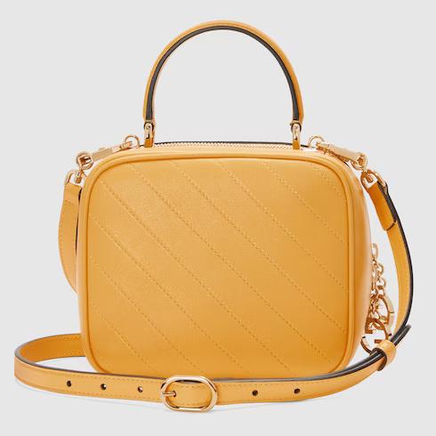 Túi Gucci Blondie Top Handle Bag Nữ Màu Vàng