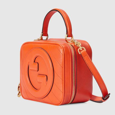 Túi Gucci Blondie Top Handle Bag Nữ Màu Cam