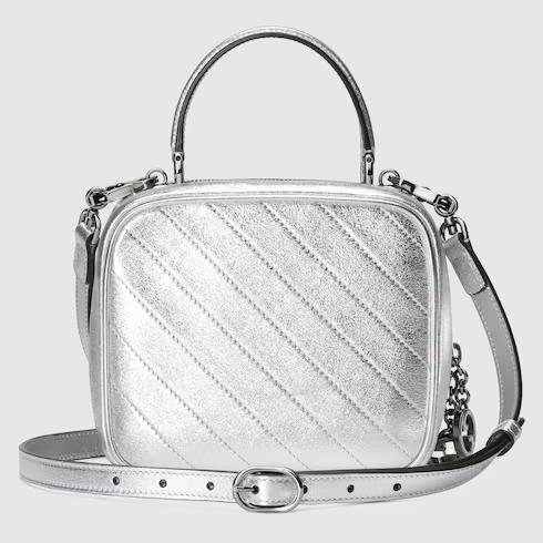 Túi Gucci Blondie Top Handle Bag Nữ Màu Bạc