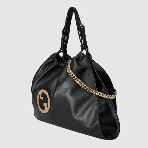 Túi Gucci Blondie Large Tote Bag Nữ Màu Đen