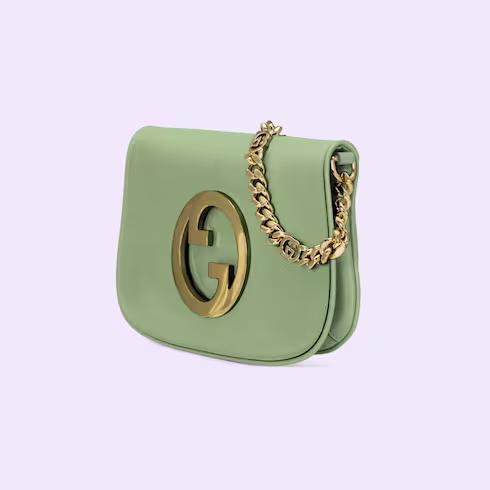 Túi Gucci Blondie Shoulder Bag Nữ Màu Xanh Lá Cây