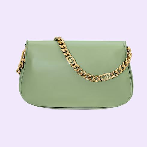 Túi Gucci Blondie Shoulder Bag Nữ Màu Xanh Lá Cây