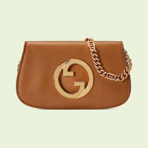 Túi Gucci Blondie Shoulder Bag Nữ Màu Nâu